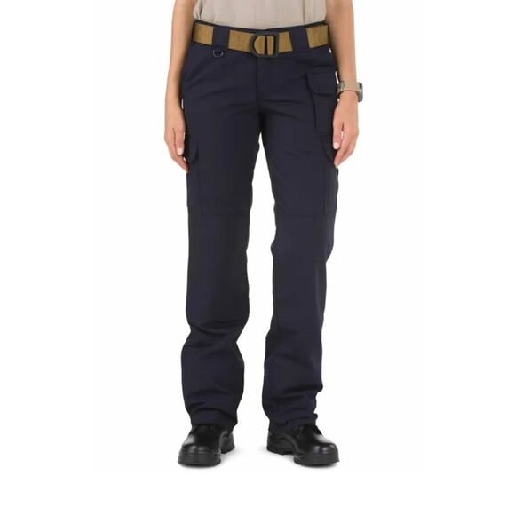 511 Tactical Cotton Canvas Pants Navy 8 Long Cargo Straight Utility EMS Workwear - Picture 1 of 8